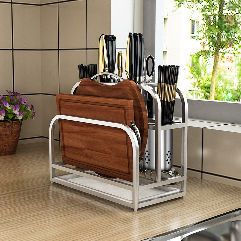 Knife Holders Integrated Storage Rack