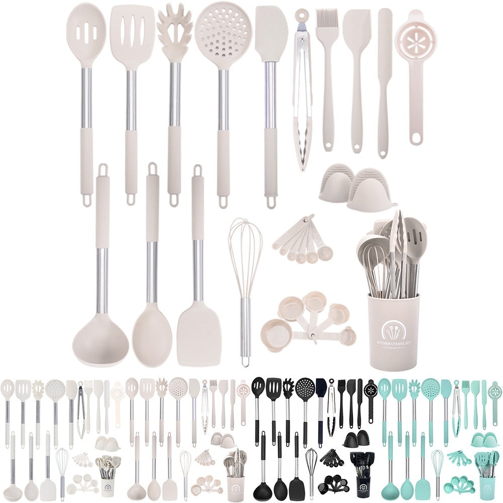11 Piece Silicone Cooking Tool Set
