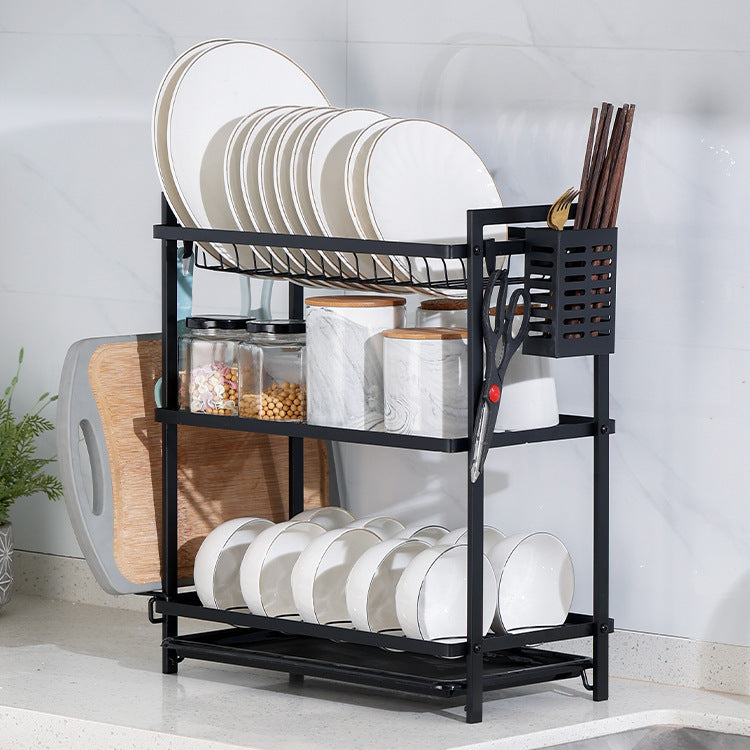 Double Layer Kitchen Dish Rack