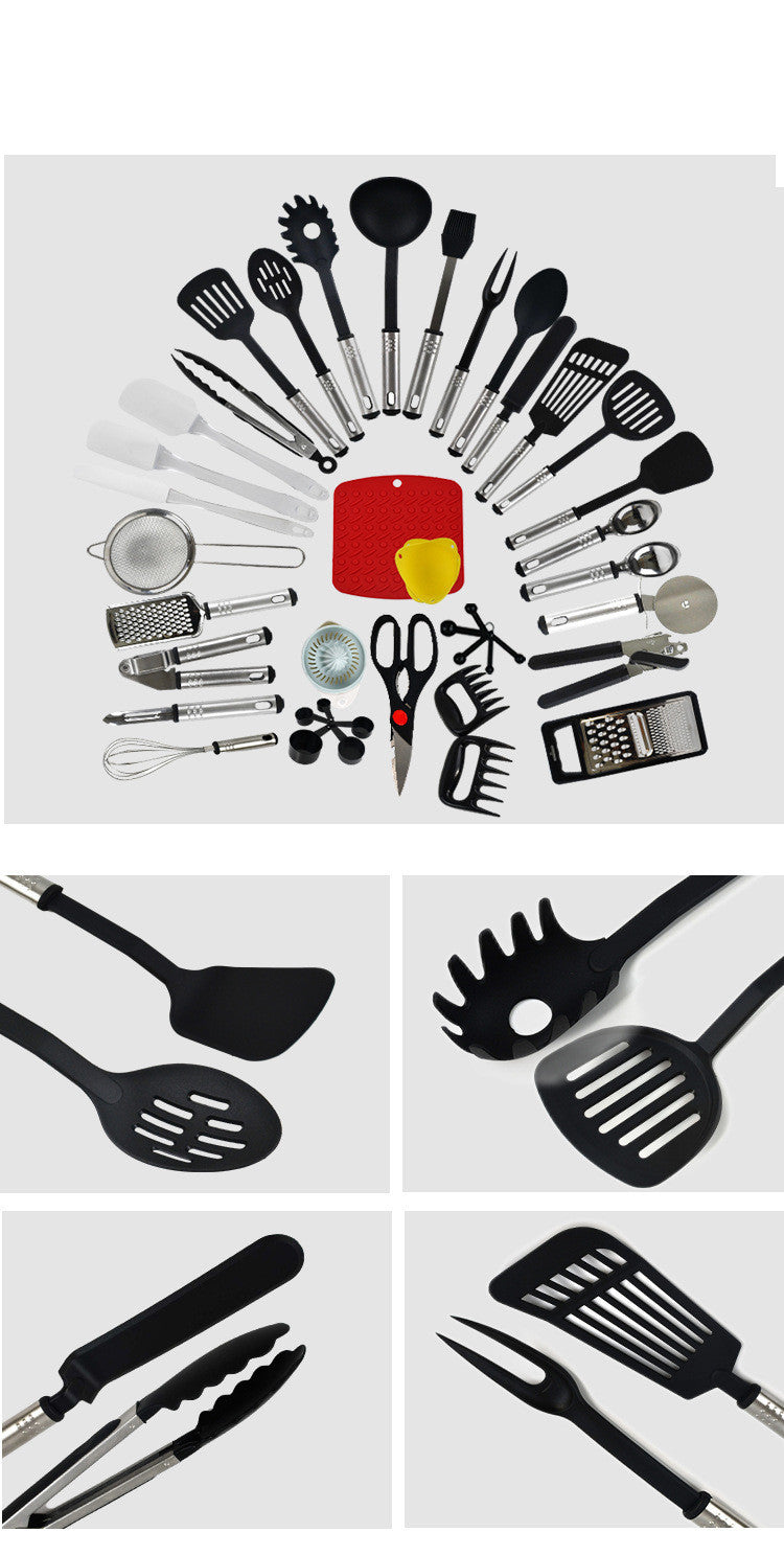 44 Piece Non-Stick Cooking Spatula Set And Kitchen Utensils