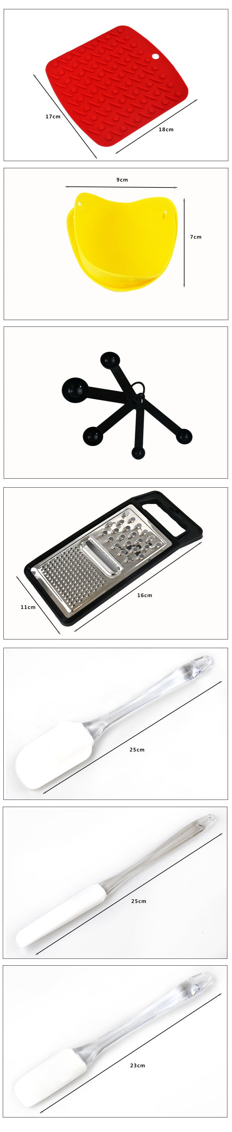 44 Piece Non-Stick Cooking Spatula Set And Kitchen Utensils