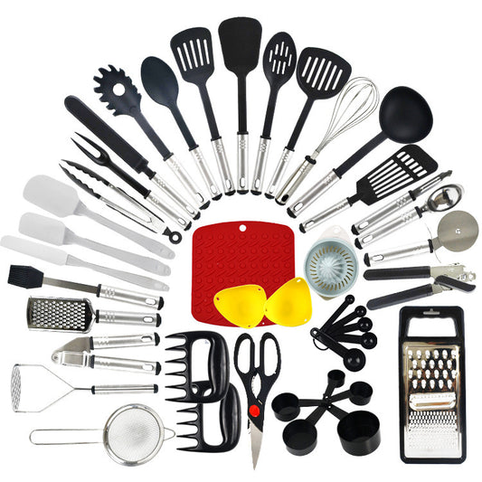 44 Piece Non-Stick Cooking Spatula Set And Kitchen Utensils