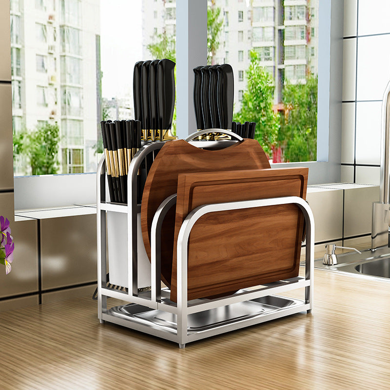 Knife Holders Integrated Storage Rack
