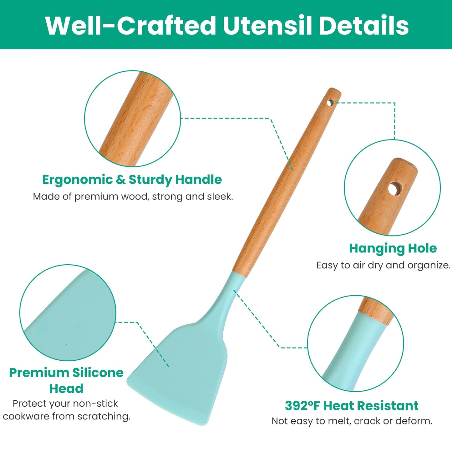 Set Of 35Pcs Kitchen Cooking Utensils Set