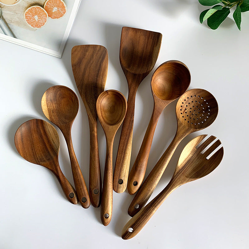 Natural Wood Tableware