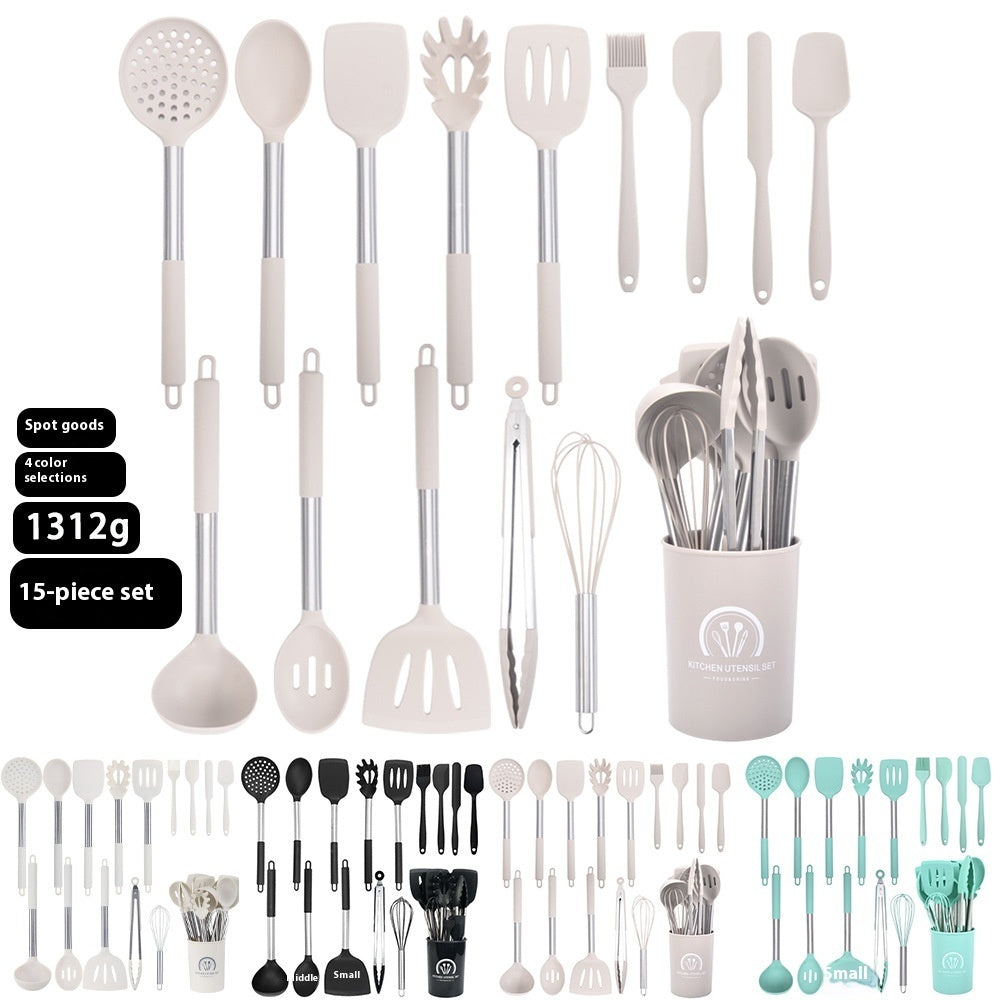 11 Piece Silicone Cooking Tool Set