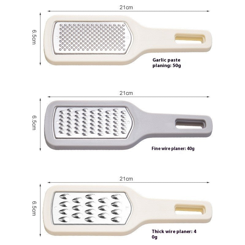 3 In 1 Grater Portable Handheld Stainless Steel