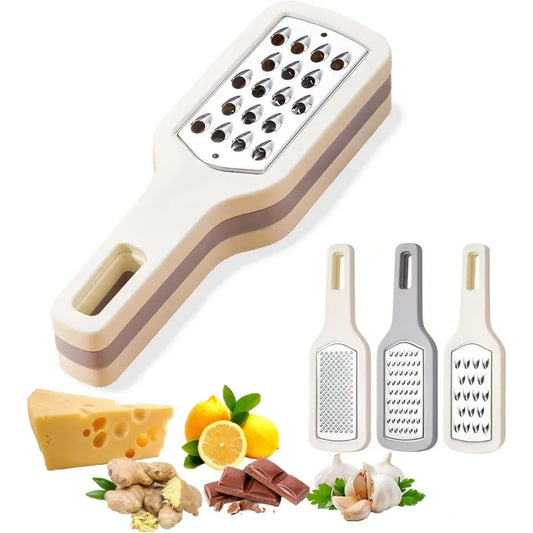3 In 1 Grater Portable Handheld Stainless Steel