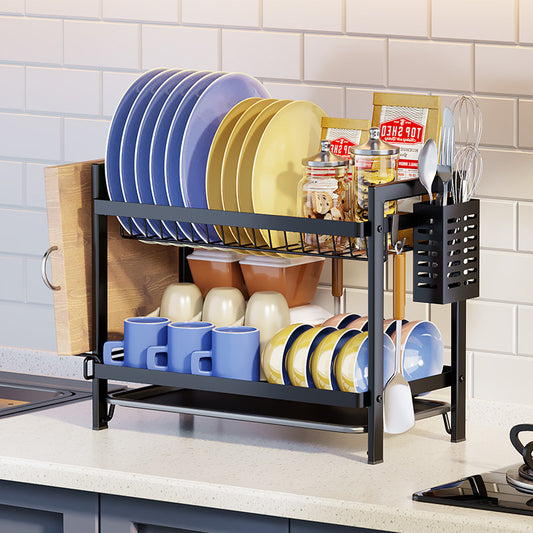 Double Layer Kitchen Dish Rack